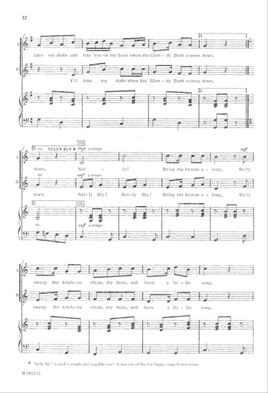 Foster Favorites (Digital Download) 2-Part scores gallery preview page 12