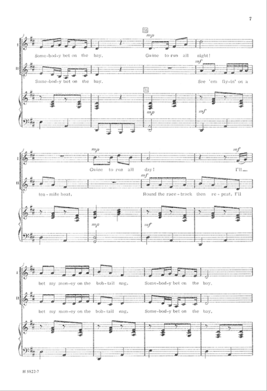 Foster Favorites (Digital Download) 2-Part scores gallery preview page 7