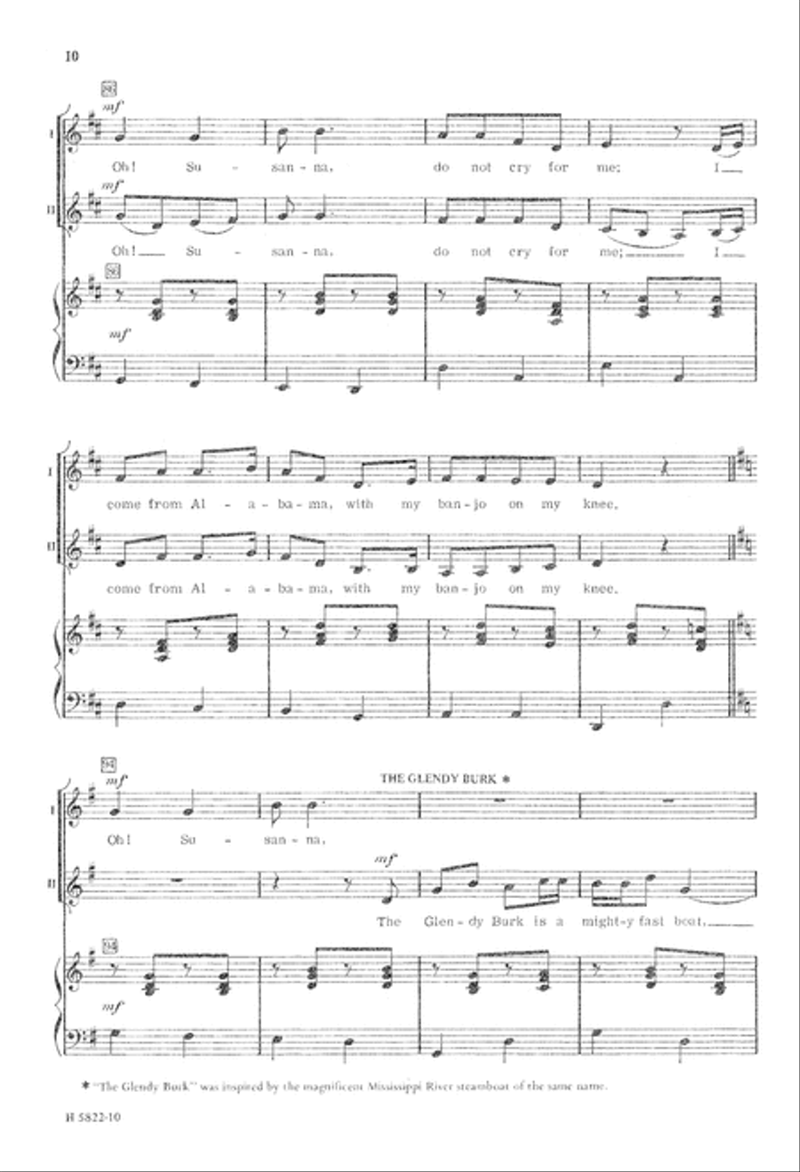 Foster Favorites (Digital Download) 2-Part scores gallery preview page 10