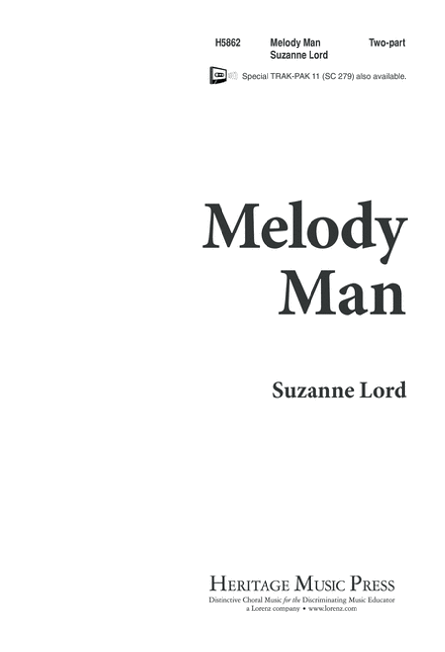 Melody Man (Digital Download) 2-Part scores gallery preview page 1