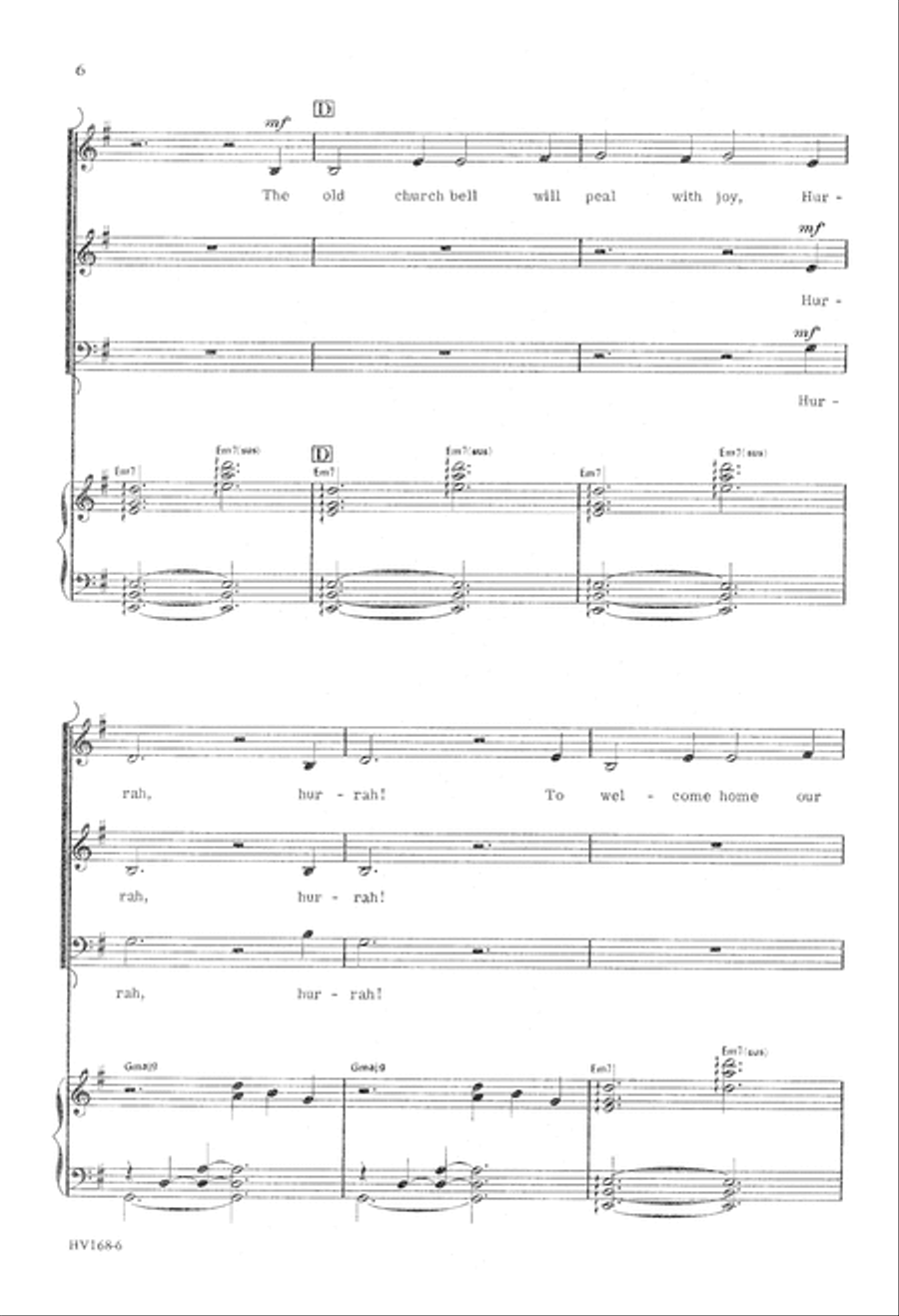 When Johnny Comes Marching Home (Digital Download) 3-Part scores gallery preview page 6