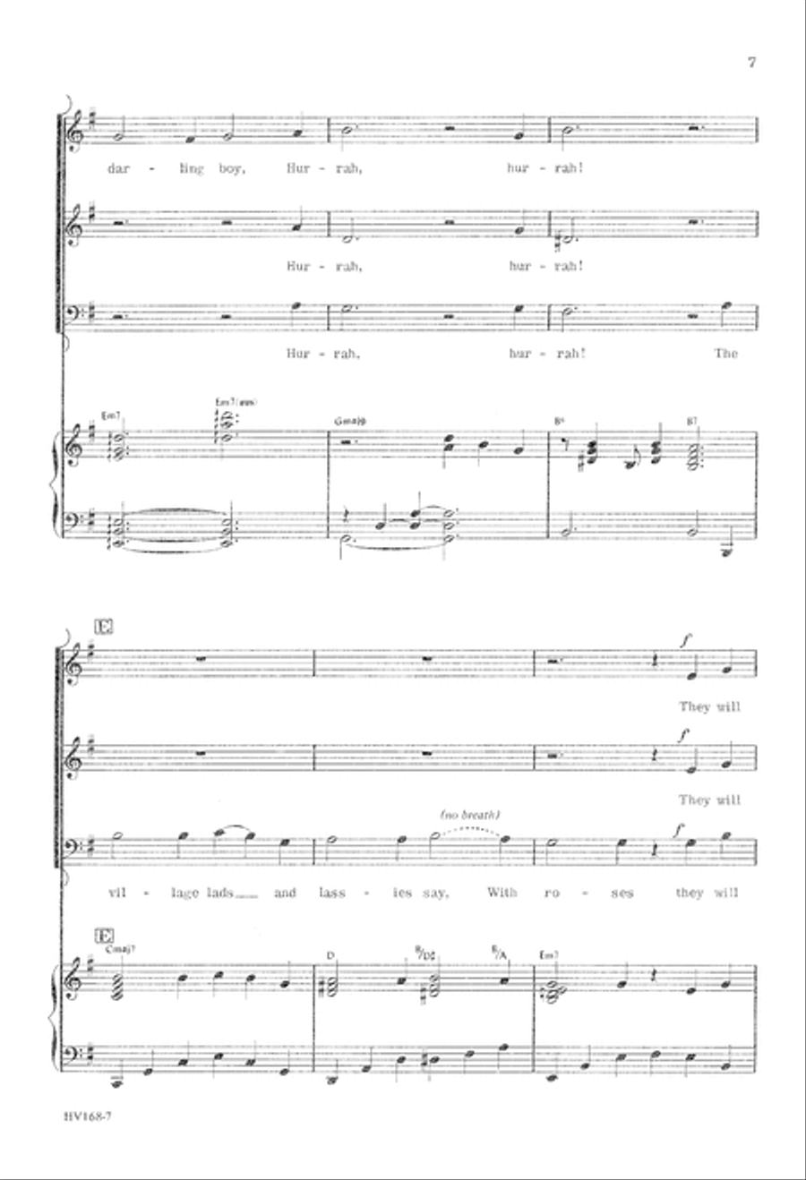 When Johnny Comes Marching Home (Digital Download) 3-Part scores gallery preview page 7