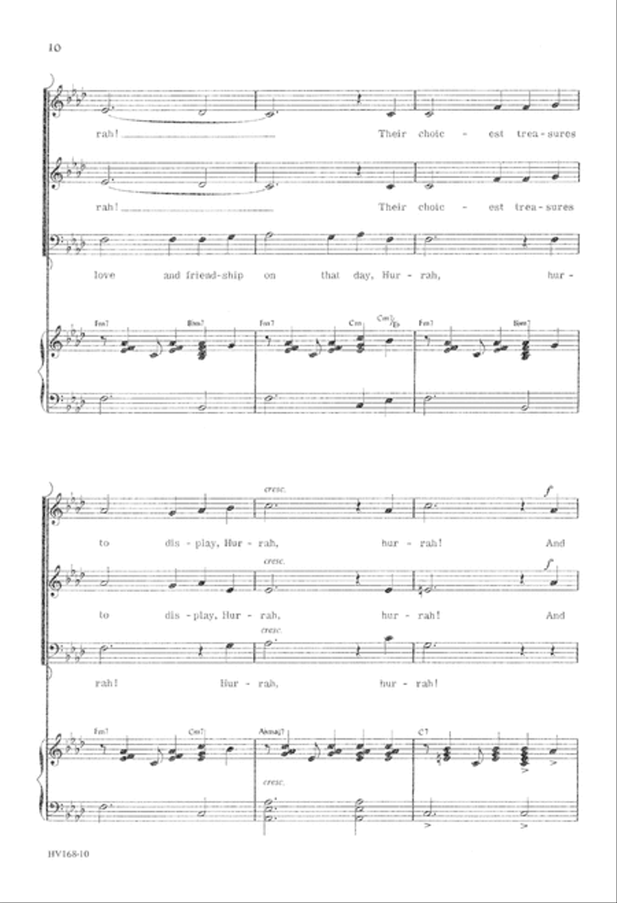 When Johnny Comes Marching Home (Digital Download) 3-Part scores gallery preview page 10