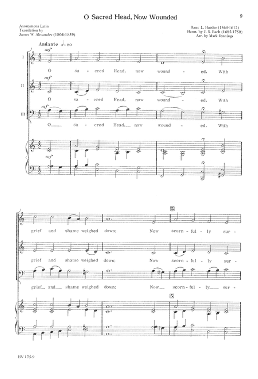 A Celebration of Bach (Digital Download) 3-Part scores gallery preview page 9