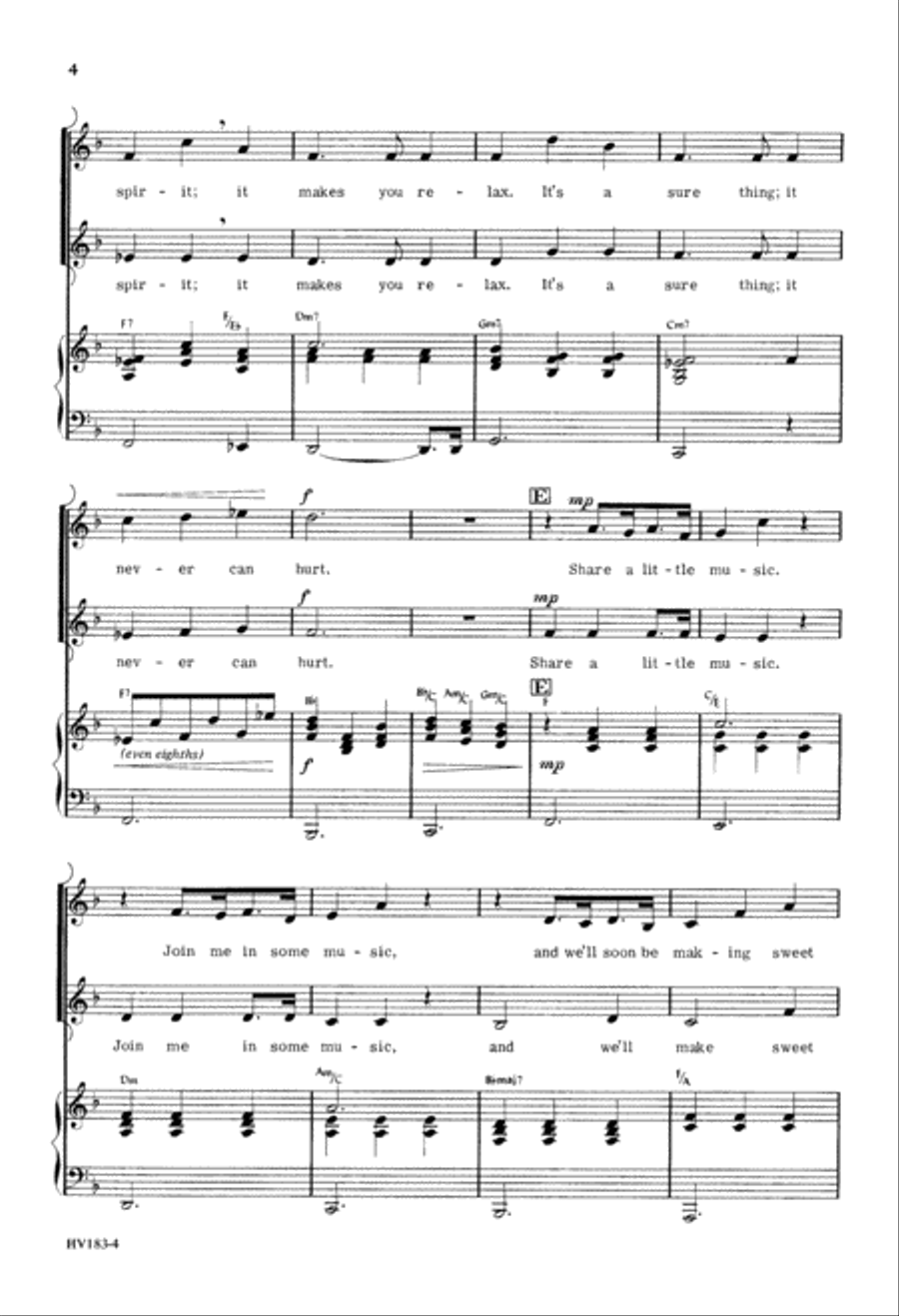 Share a Little Music (Digital Download) 2-Part scores gallery preview page 4