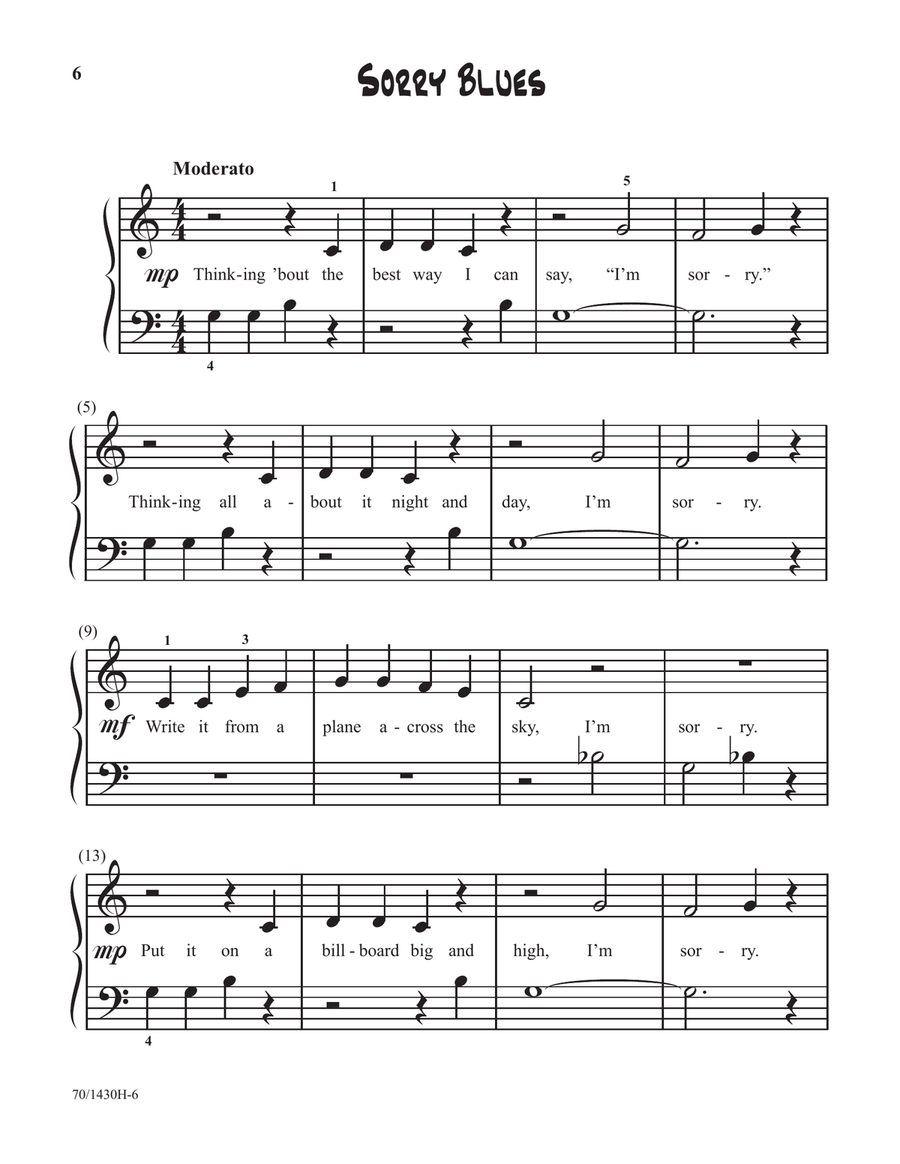 All That Jazz and Pizzazz - Book 1 (Digital Download) Piano Solo scores gallery preview page 6