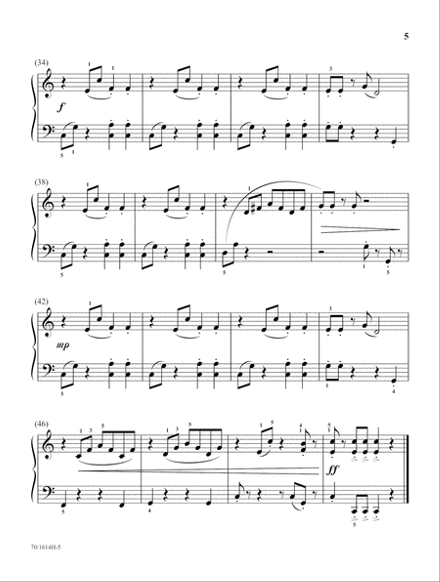 Outrageously Fun Solos for the Formerly Bored Piano Student - Book 4, Int (Digit Piano Method scores gallery preview page 5