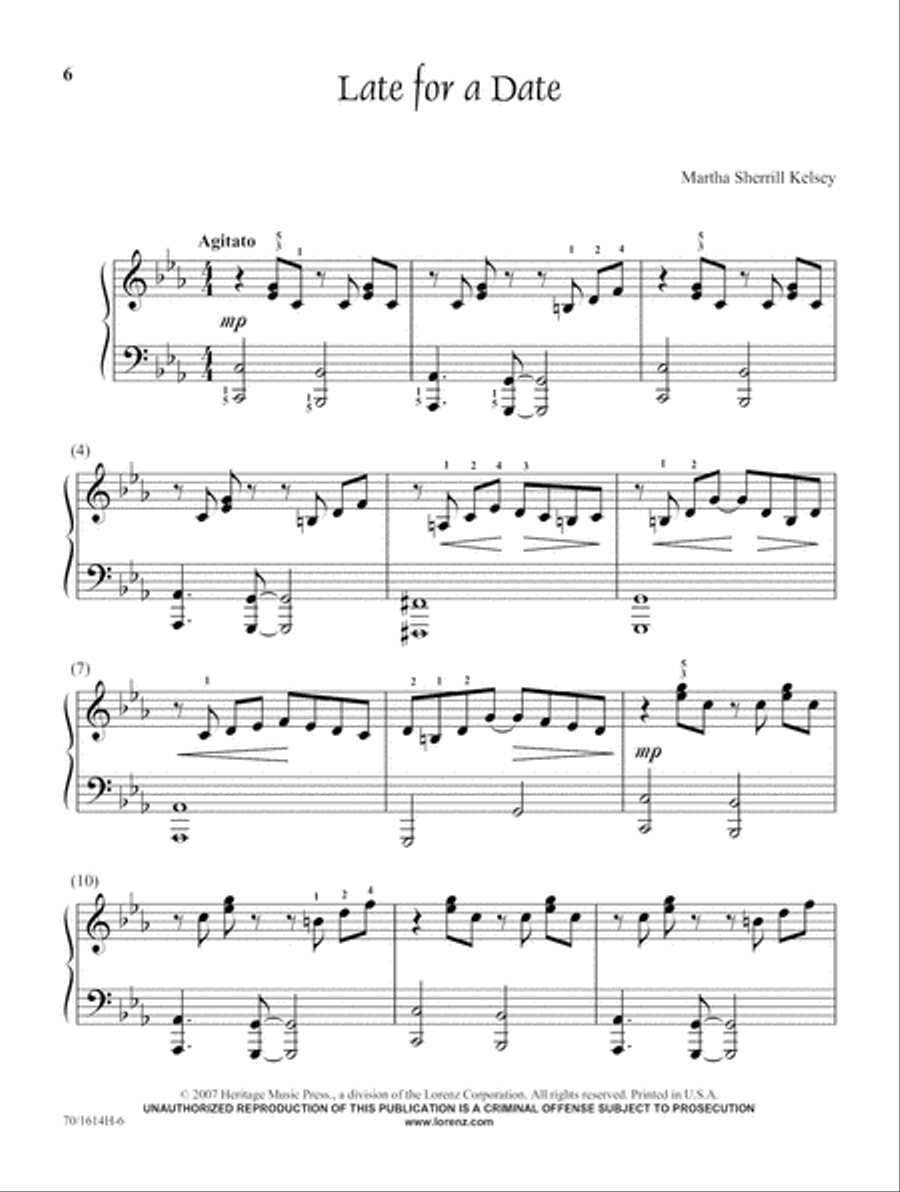 Outrageously Fun Solos for the Formerly Bored Piano Student - Book 4, Int (Digit Piano Method scores gallery preview page 6