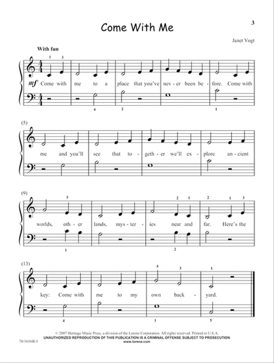 Star of the Show Solos - Book 1, Easy (Digital Download) Piano Solo scores gallery preview page 3