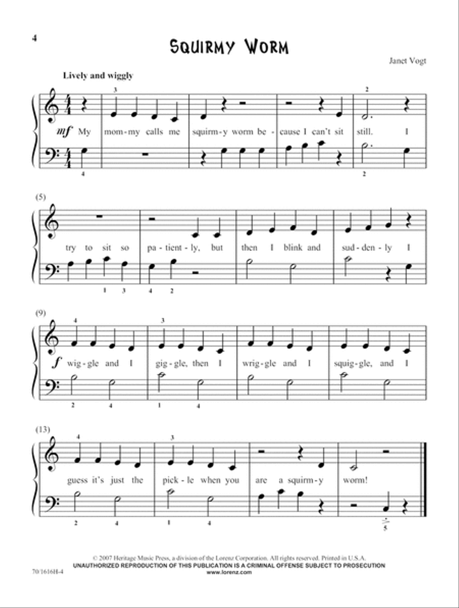 Star of the Show Solos - Book 1, Easy (Digital Download) Piano Solo scores gallery preview page 4
