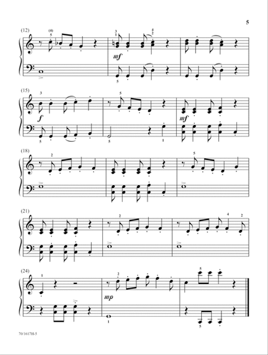 Star of the Show Solos - Book 2, Moderately Easy (Digital Download) Piano Solo scores gallery preview page 5