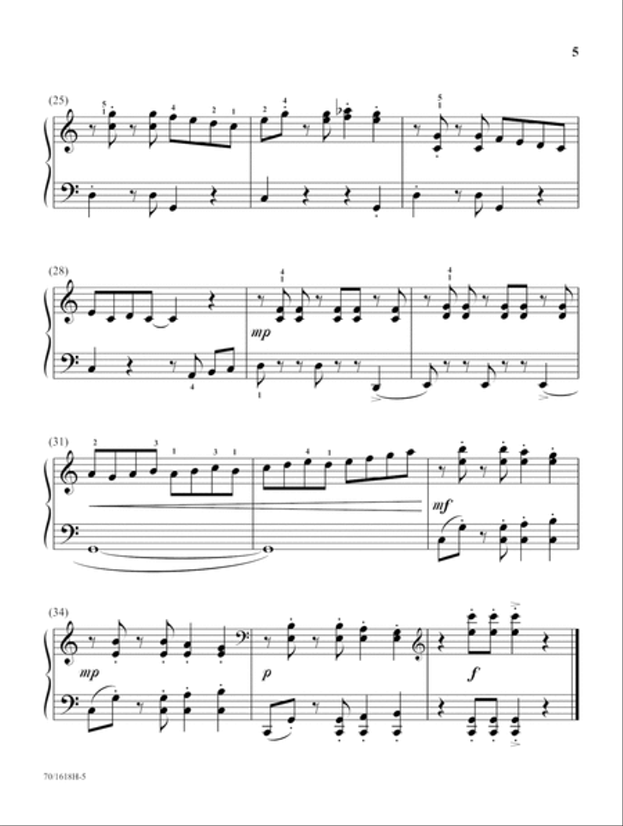 Star of the Show Solos - Book 3, Early Intermediate (Digital Download) Piano Solo scores gallery preview page 5