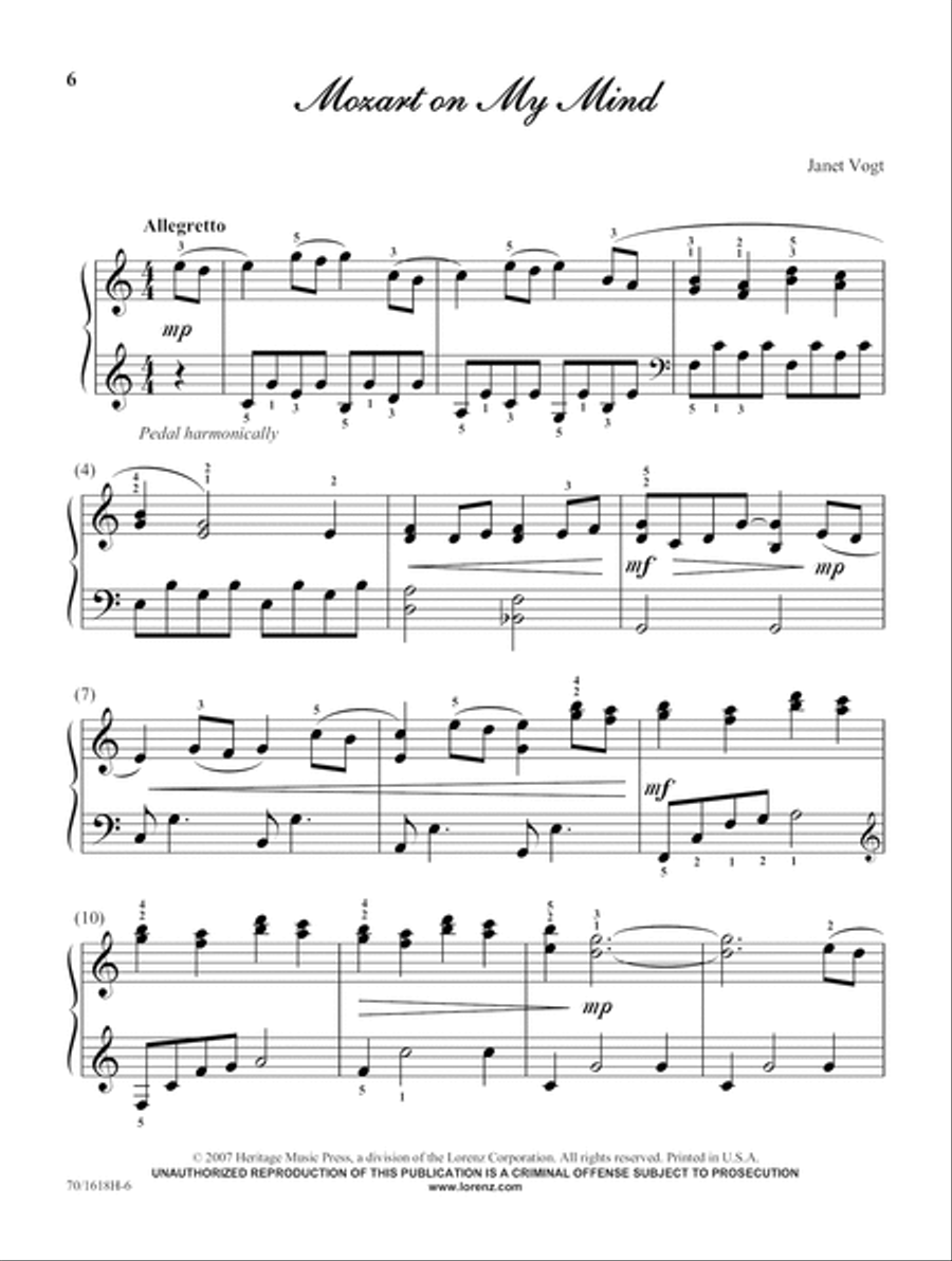 Star of the Show Solos - Book 3, Early Intermediate (Digital Download) Piano Solo scores gallery preview page 6