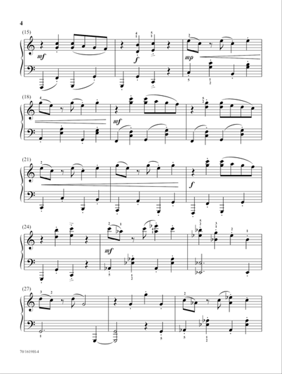 Star of the Show Solos - Book 4, Intermediate (Digital Download) Piano Solo scores gallery preview page 4