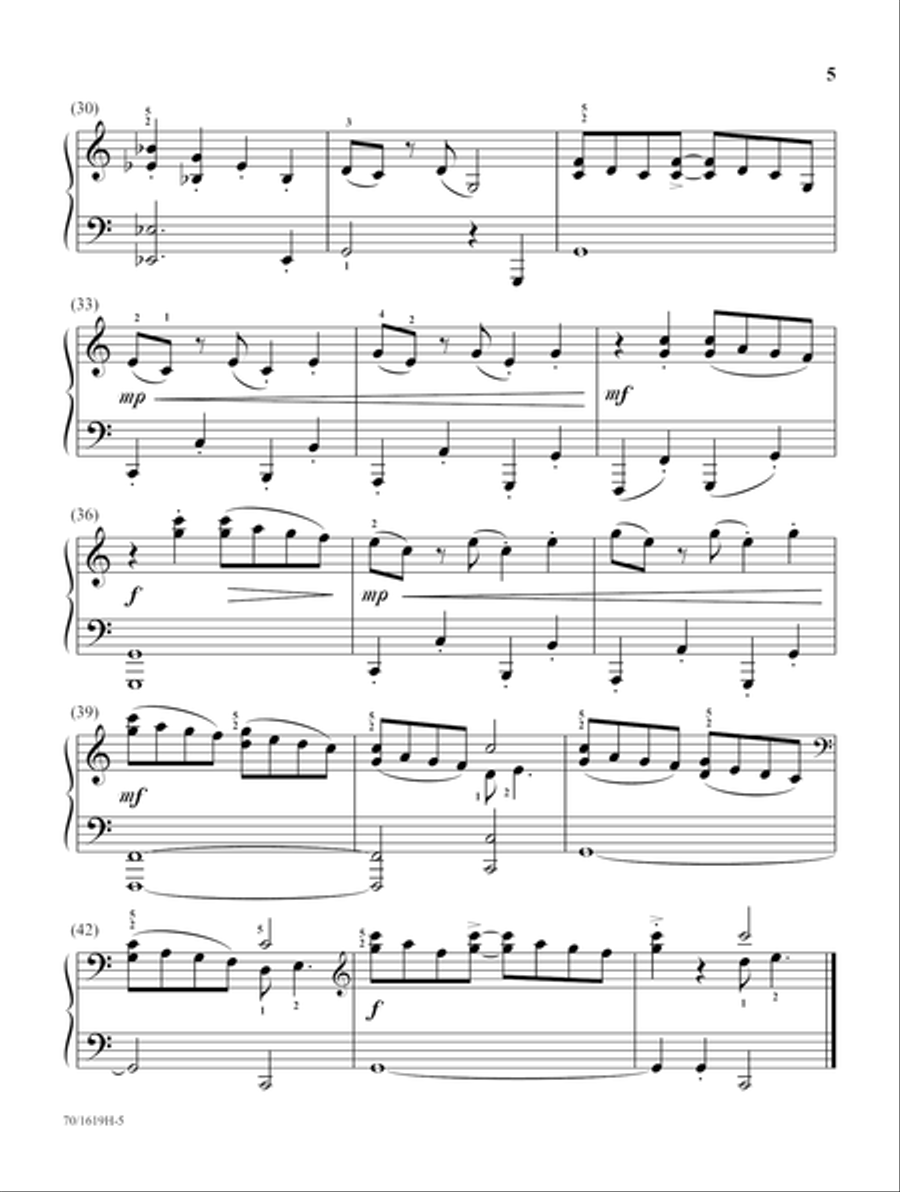 Star of the Show Solos - Book 4, Intermediate (Digital Download) Piano Solo scores gallery preview page 5