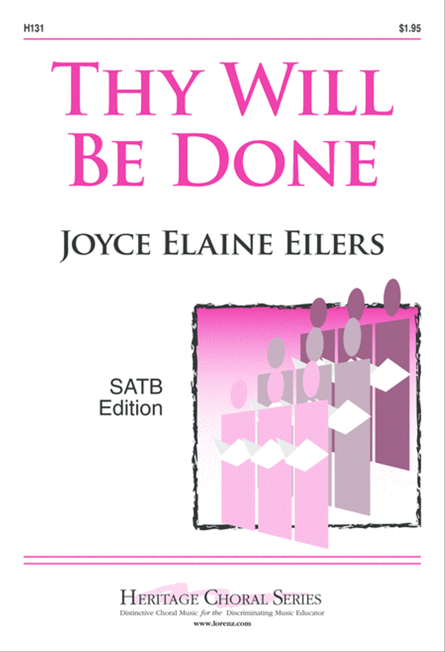 Thy Will Be Done (Digital Download) 4-Part scores gallery preview page 1