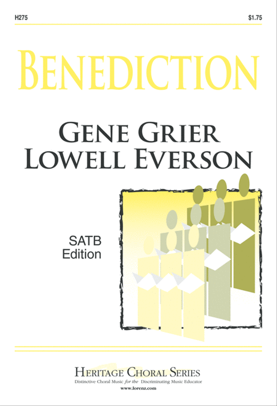 Benediction (Digital Download) 4-Part scores gallery preview page 1