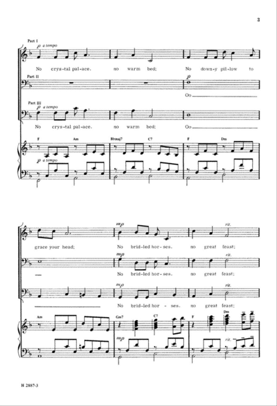 No Golden Carriage, No Bright Toy (Digital Download) TTB scores gallery preview page 3