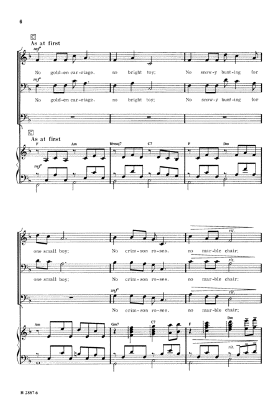 No Golden Carriage, No Bright Toy (Digital Download) TTB scores gallery preview page 6