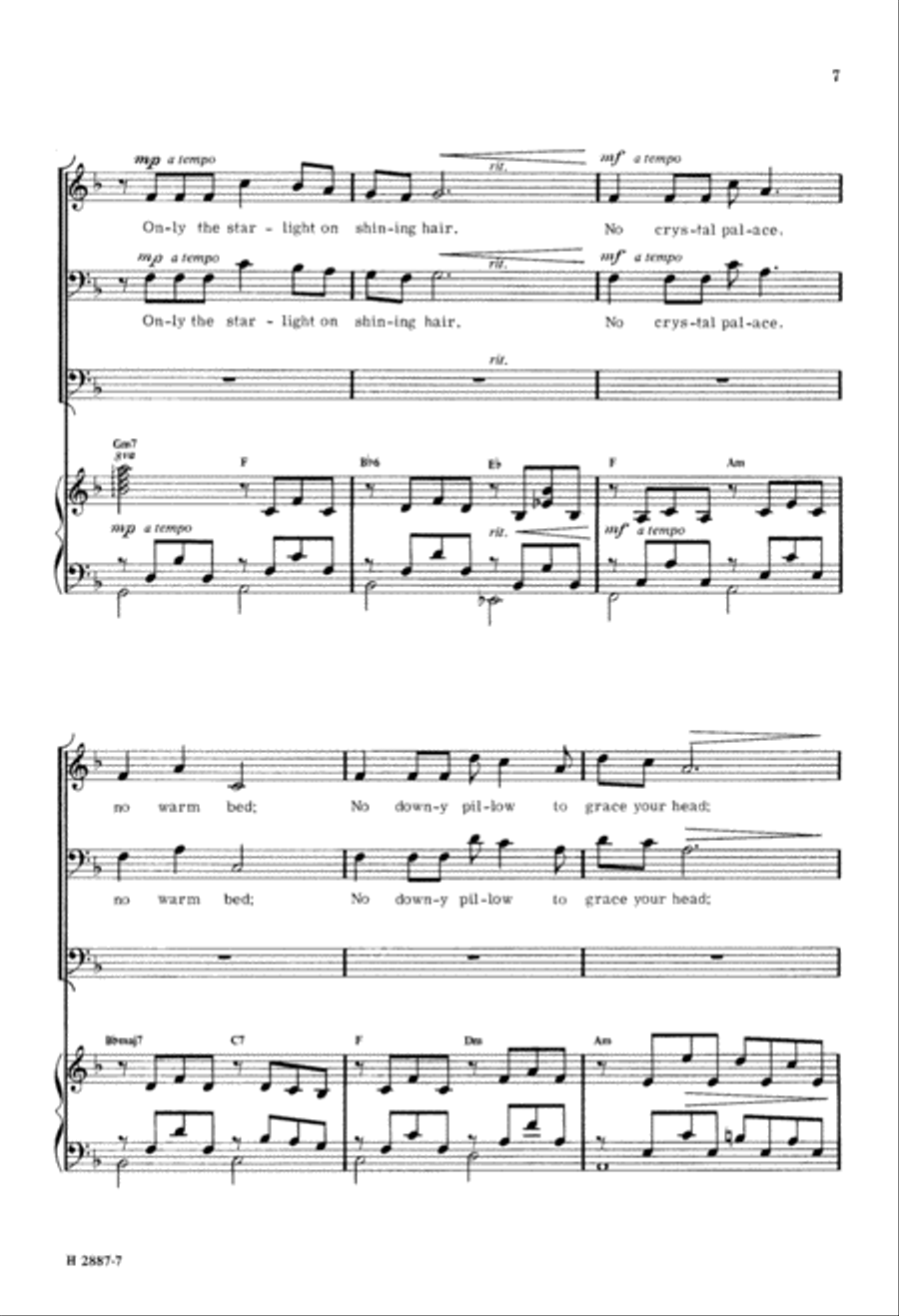 No Golden Carriage, No Bright Toy (Digital Download) TTB scores gallery preview page 7