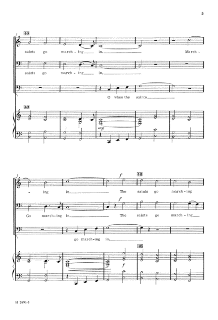 Hallelujah to the Saints (Digital Download) TTB scores gallery preview page 5