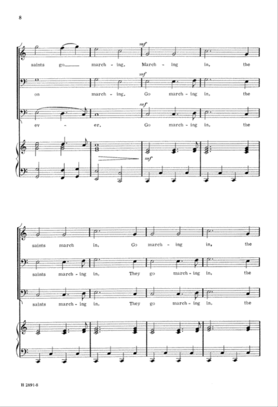 Hallelujah to the Saints (Digital Download) TTB scores gallery preview page 8