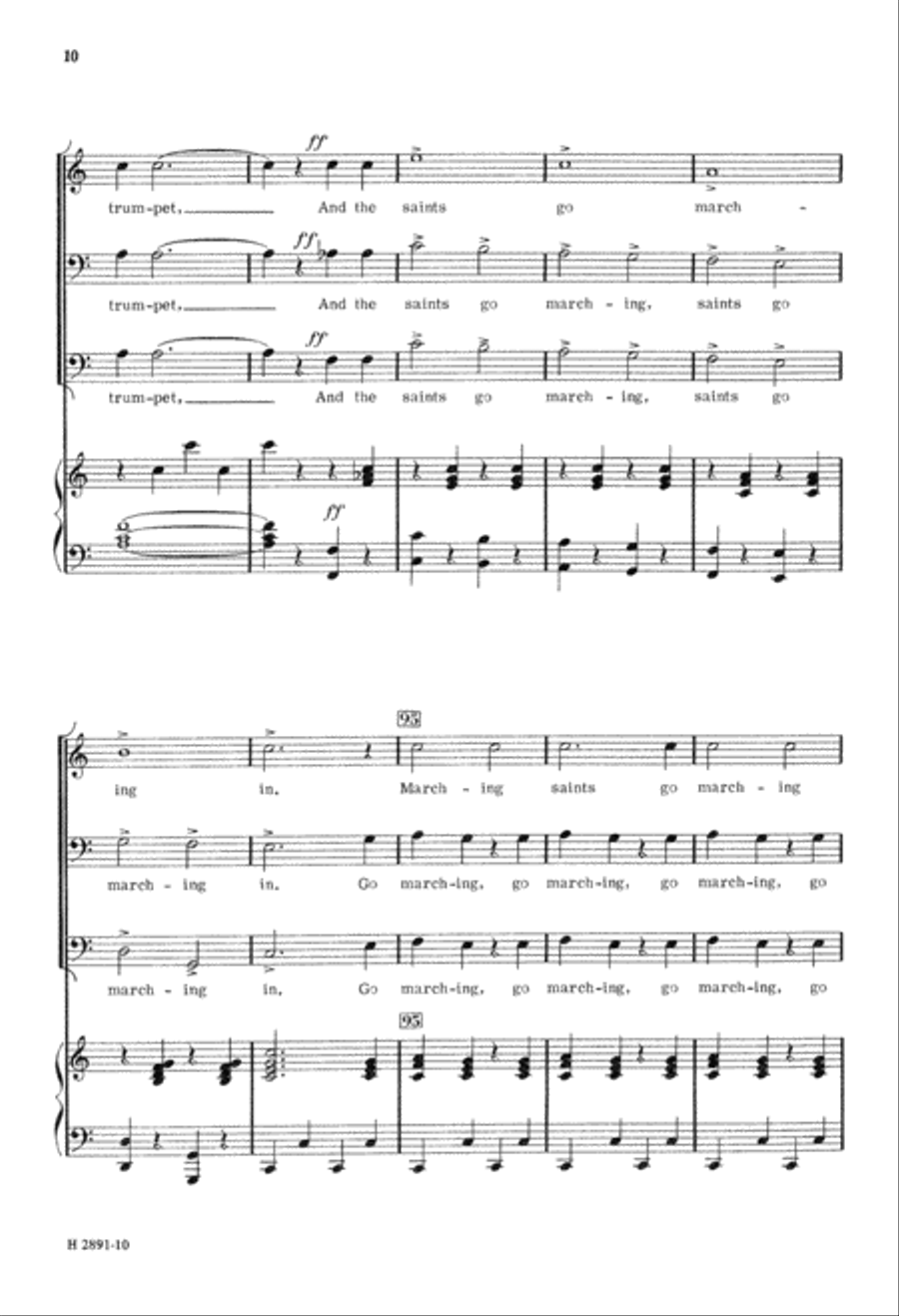 Hallelujah to the Saints (Digital Download) TTB scores gallery preview page 10