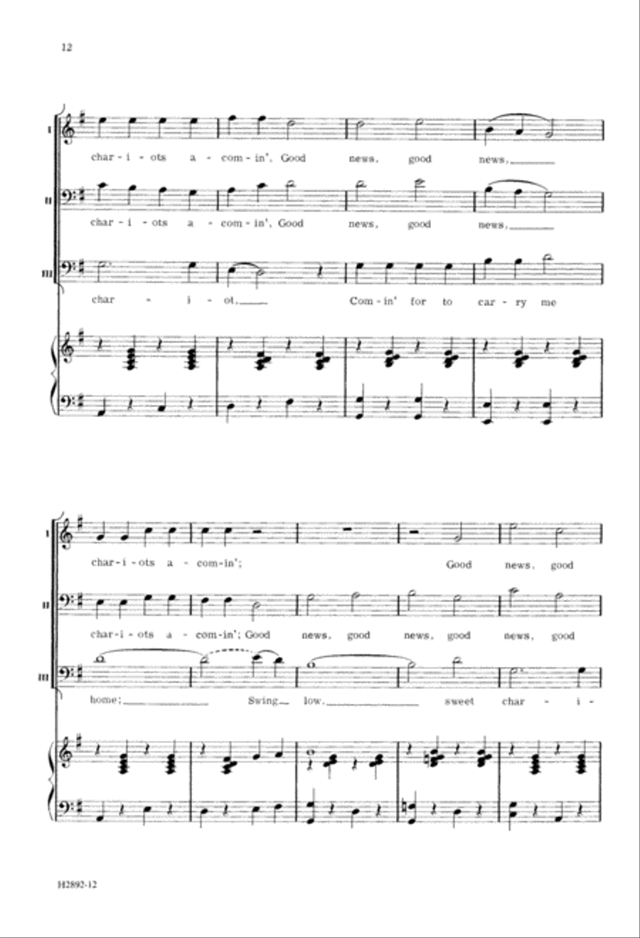 Chariots (Digital Download) TTB scores gallery preview page 12