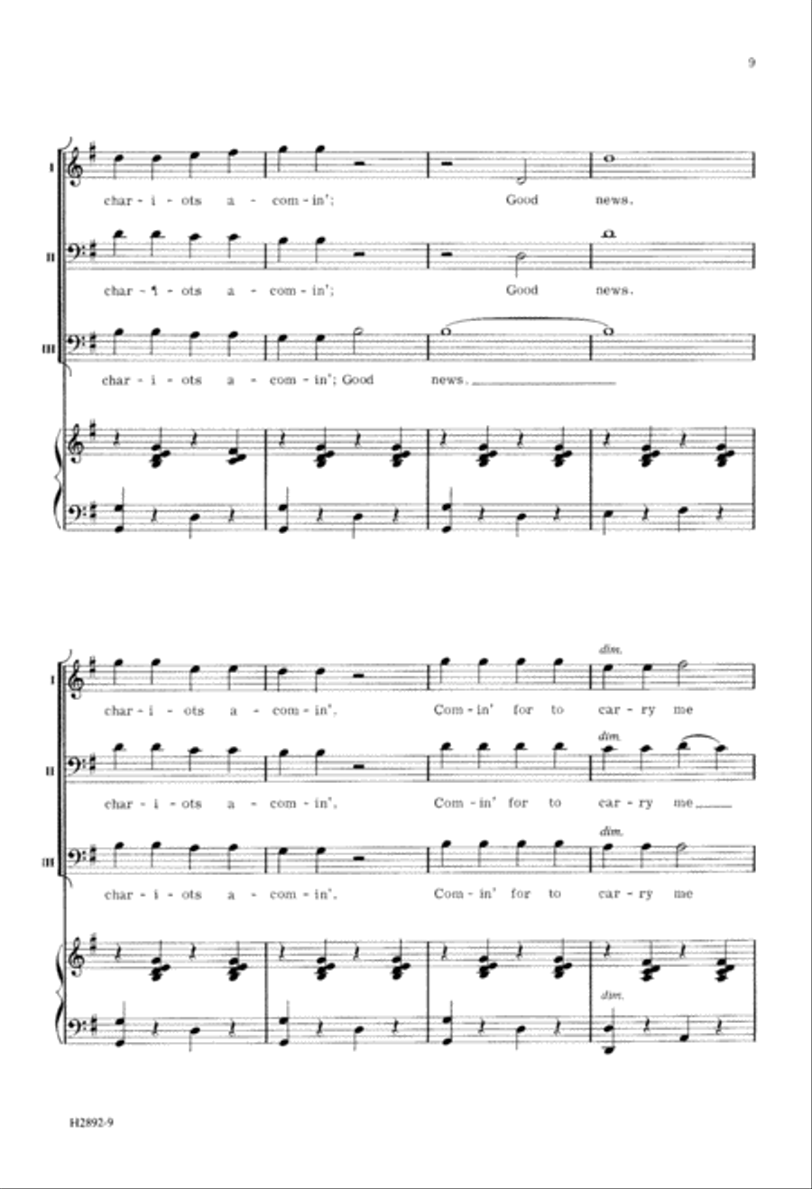 Chariots (Digital Download) TTB scores gallery preview page 9