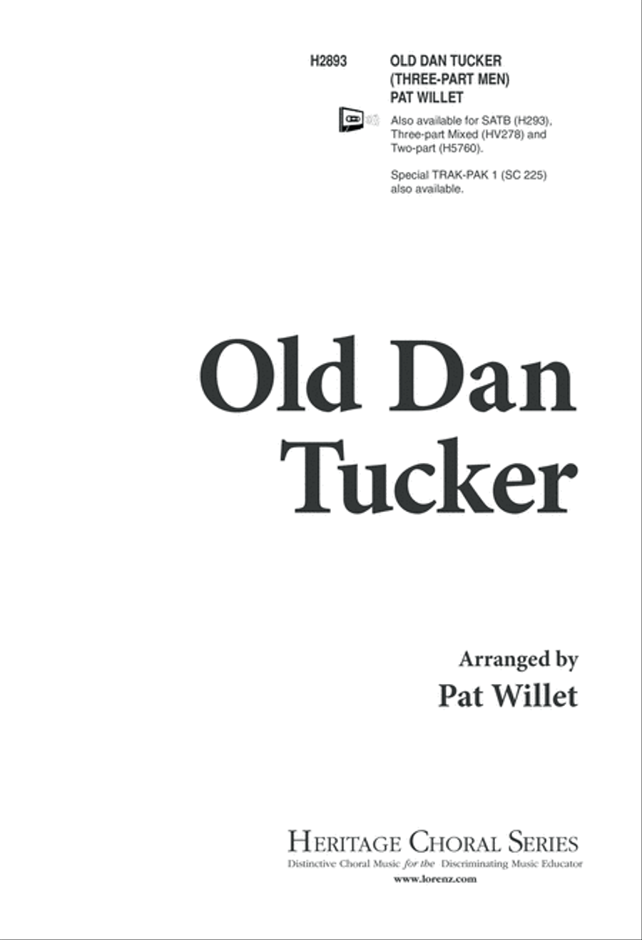 Old Dan Tucker (Digital Download) TTB scores gallery preview page 1