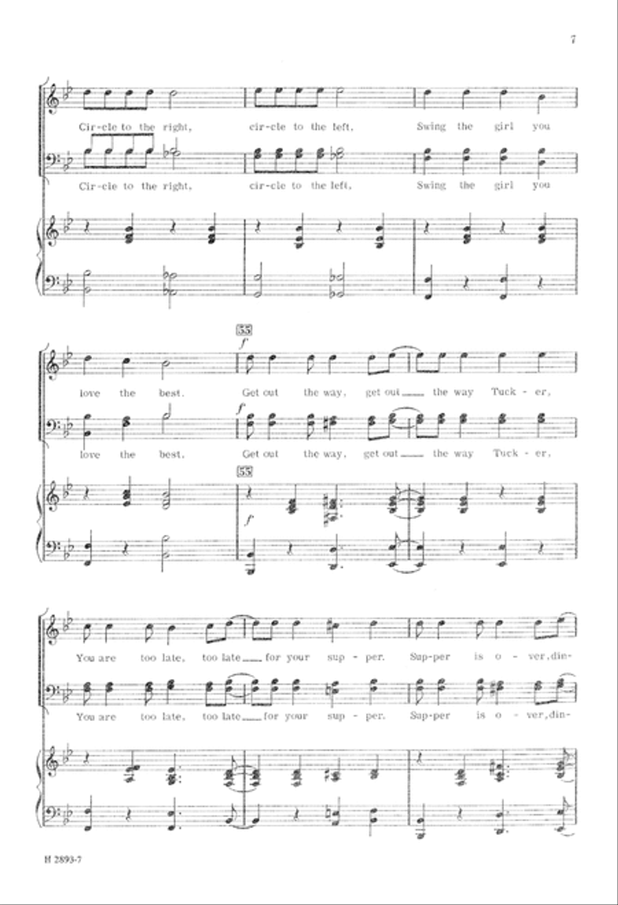 Old Dan Tucker (Digital Download) TTB scores gallery preview page 7