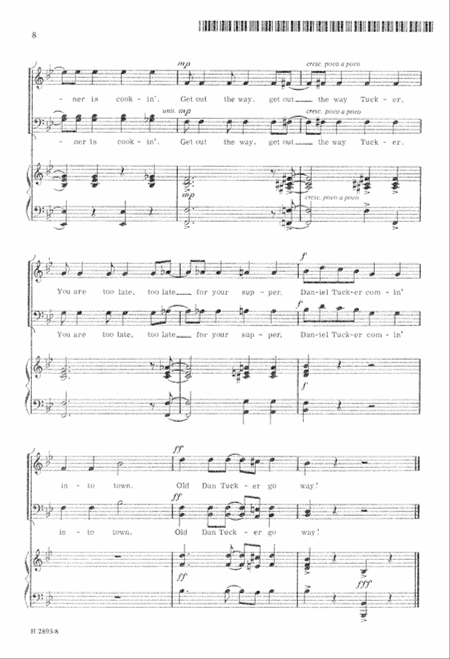 Old Dan Tucker (Digital Download) TTB scores gallery preview page 8