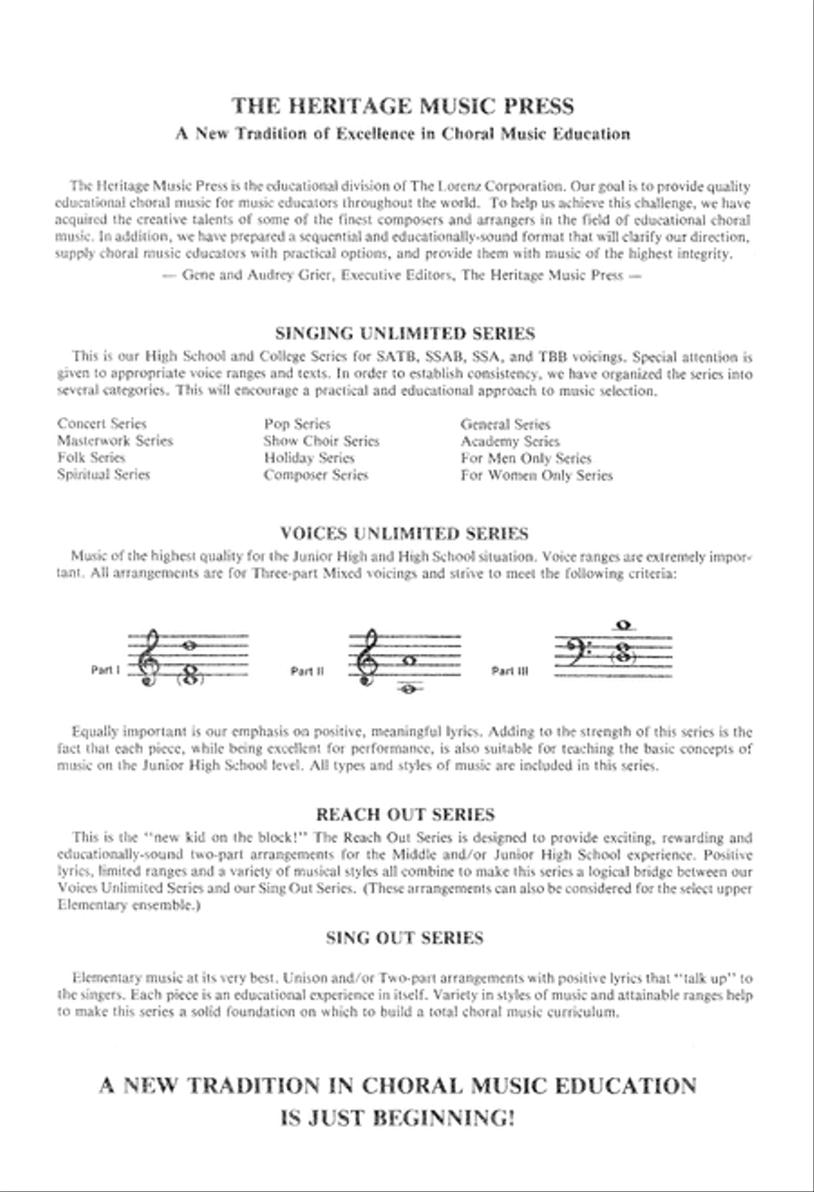 Pachelbel's Old St. Nick (Digital Download) 4-Part scores gallery preview page 12