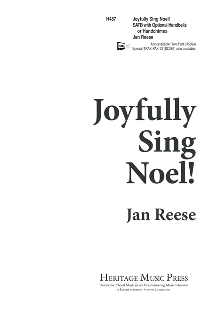 Joyfully Sing Noel (Digital Download) 4-Part scores gallery preview page 1