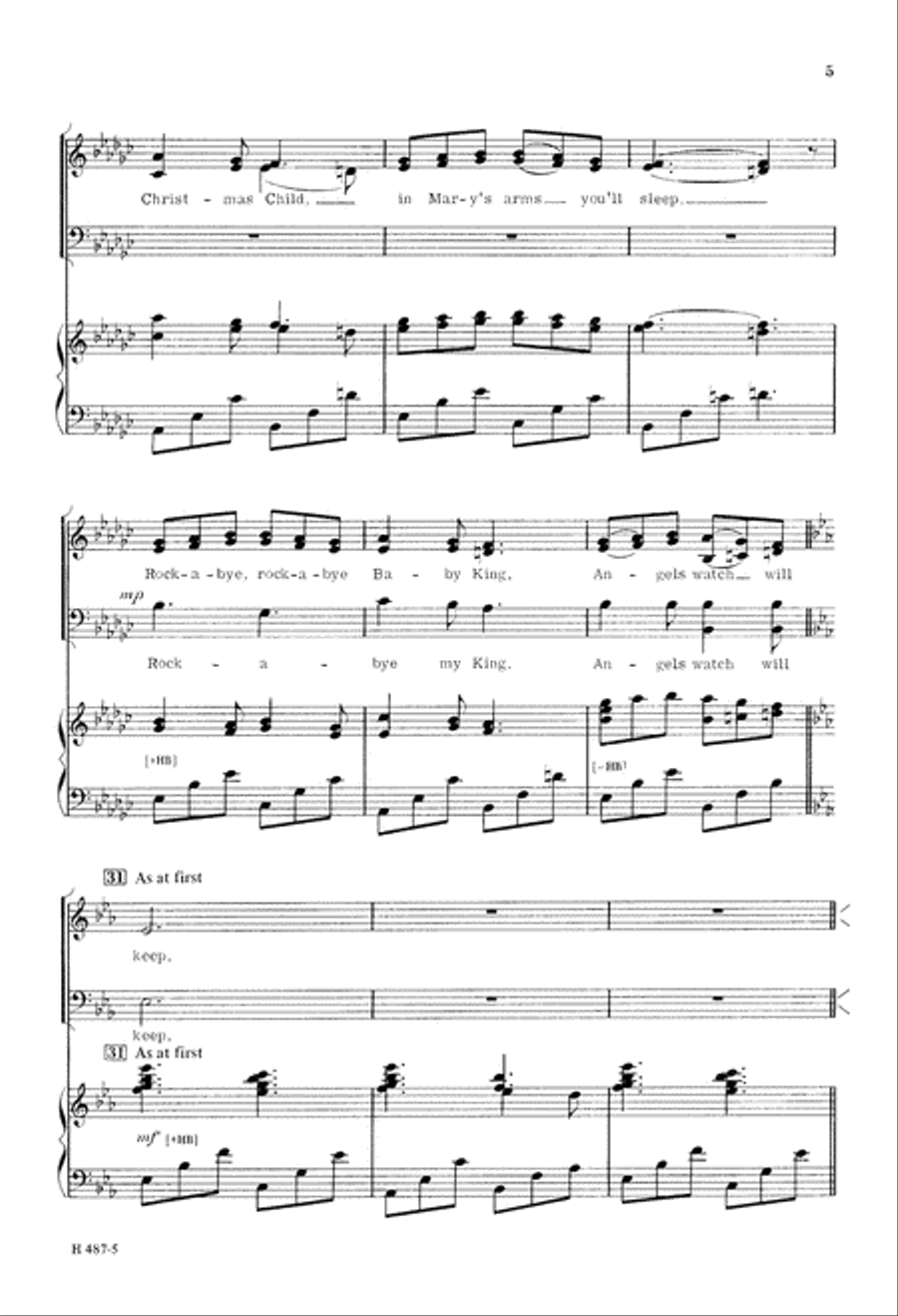 Joyfully Sing Noel (Digital Download) 4-Part scores gallery preview page 5