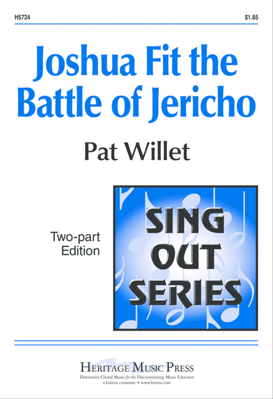 Joshua Fit the Battle of Jericho (Digital Download) 2-Part scores gallery preview page 1