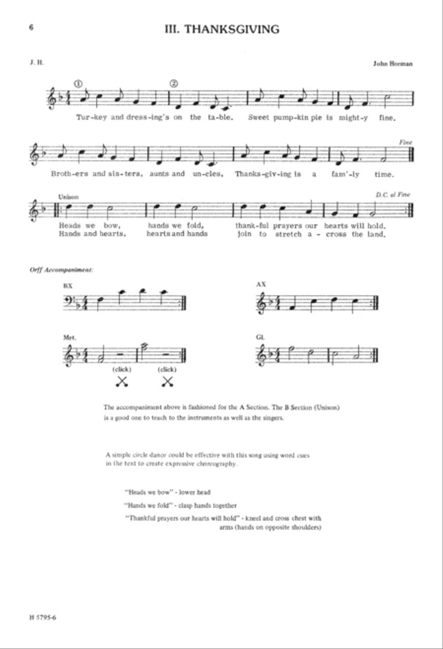 Seasonal Canons and Partner Songs (Digital Download) Unison Choir scores gallery preview page 6