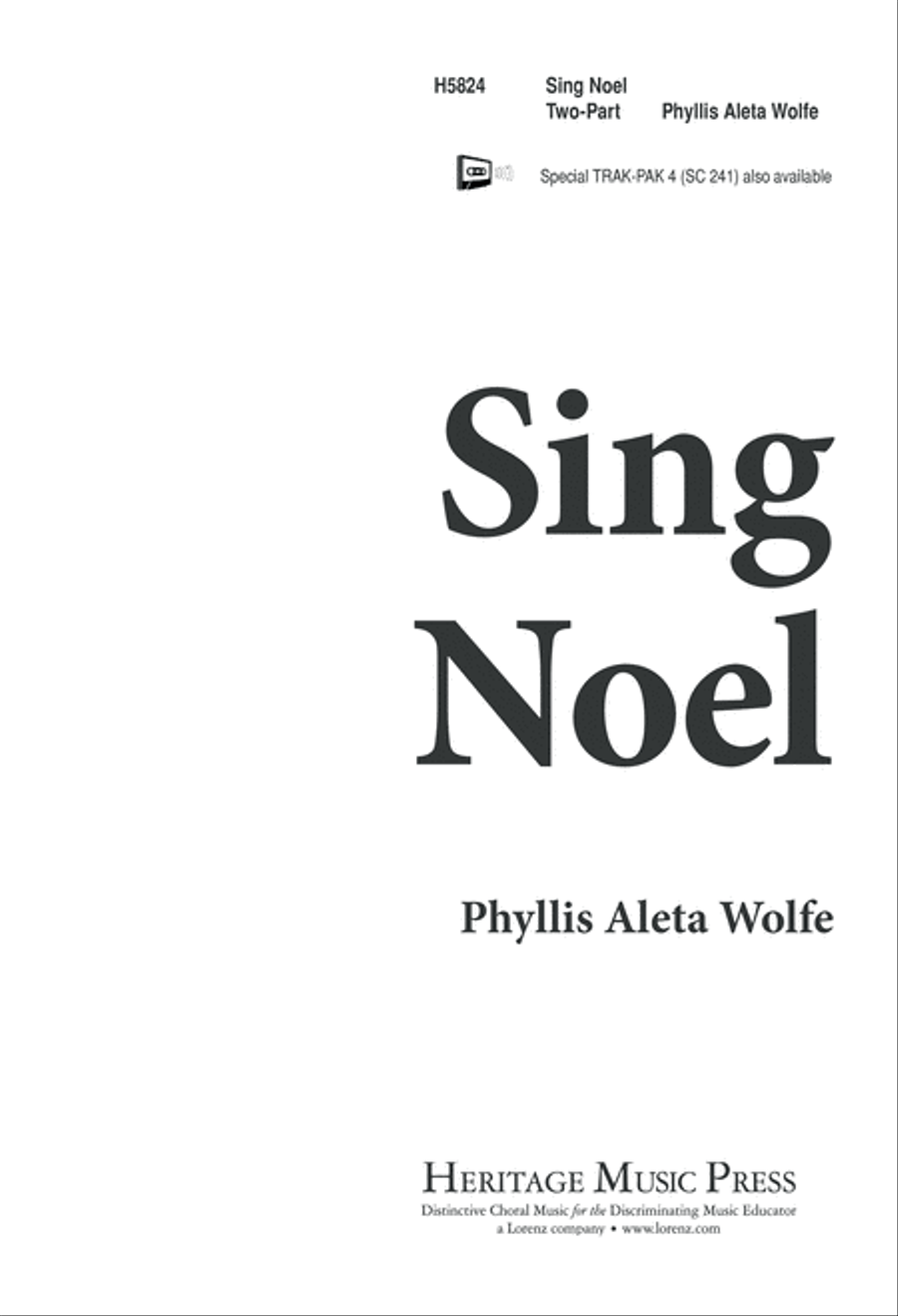Sing Noel (Digital Download) 2-Part scores gallery preview page 1
