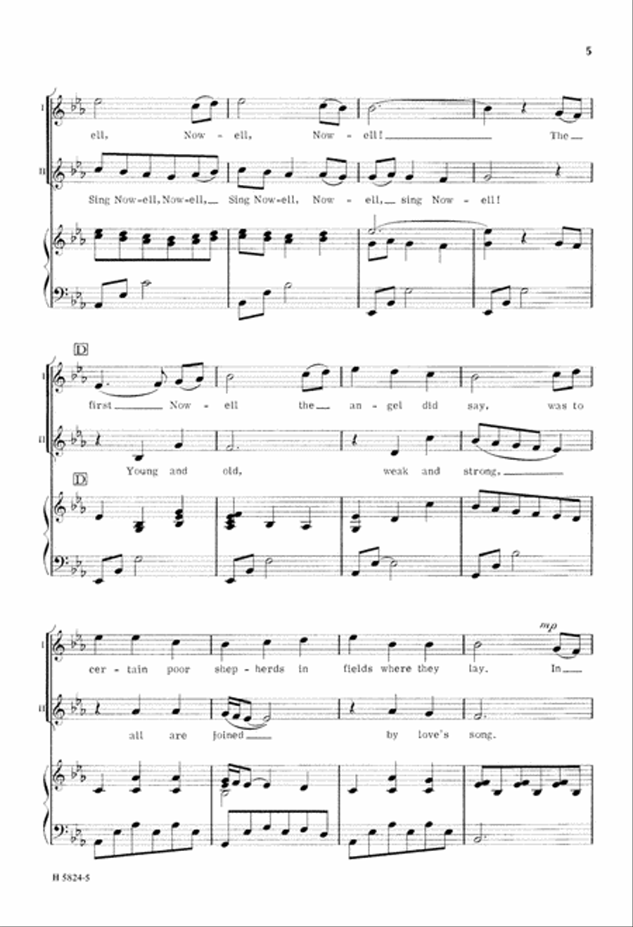 Sing Noel (Digital Download) 2-Part scores gallery preview page 5