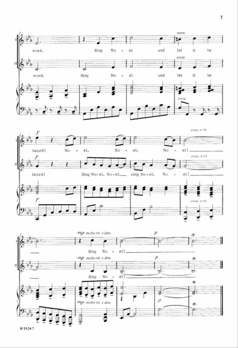 Sing Noel (Digital Download) 2-Part scores gallery preview page 7