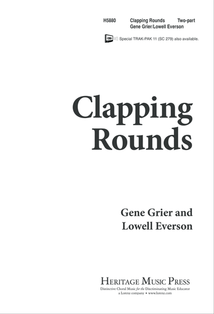 Clapping Rounds (Digital Download) 2-Part scores gallery preview page 1