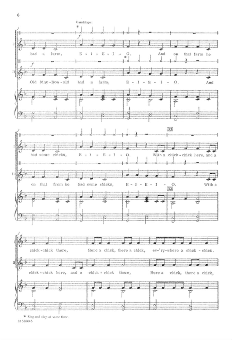 Clapping Rounds (Digital Download) 2-Part scores gallery preview page 6