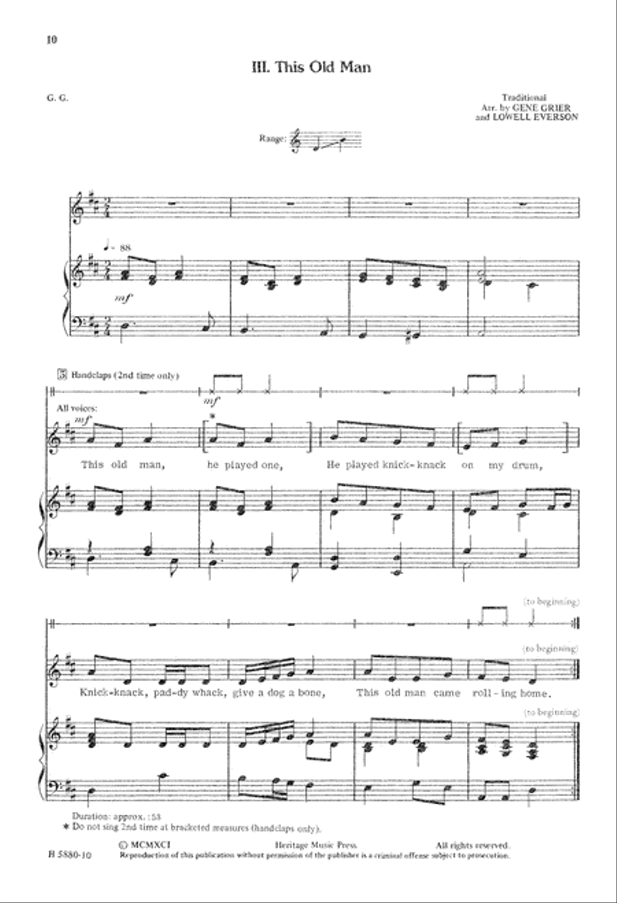 Clapping Rounds (Digital Download) 2-Part scores gallery preview page 10