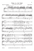 Hymn to the Night (Digital Download) SSA scores gallery preview page 3