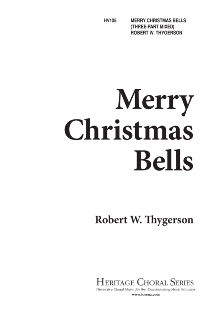 Merry Christmas Bells Merry Christmas Bells 3-Part scores gallery preview page 1