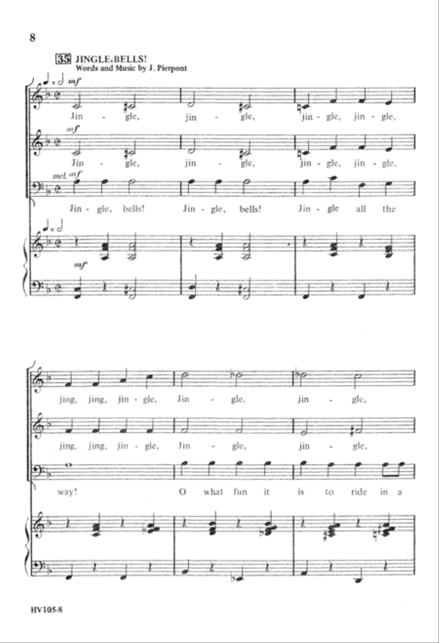 Merry Christmas Bells Merry Christmas Bells 3-Part scores gallery preview page 8