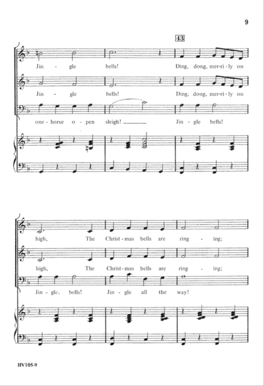 Merry Christmas Bells Merry Christmas Bells 3-Part scores gallery preview page 9