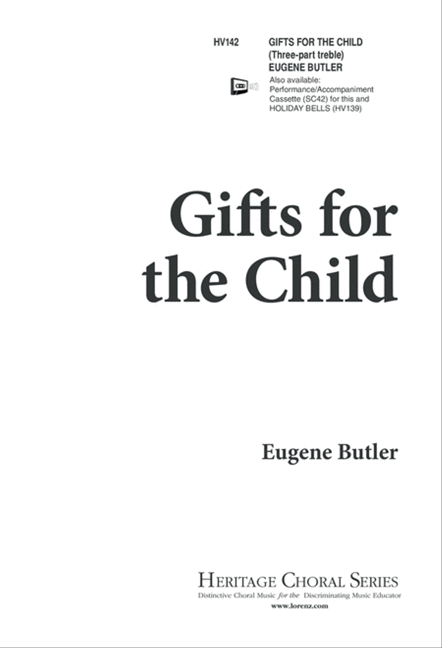 Gifts for the Child (Digital Download) SSA scores gallery preview page 1