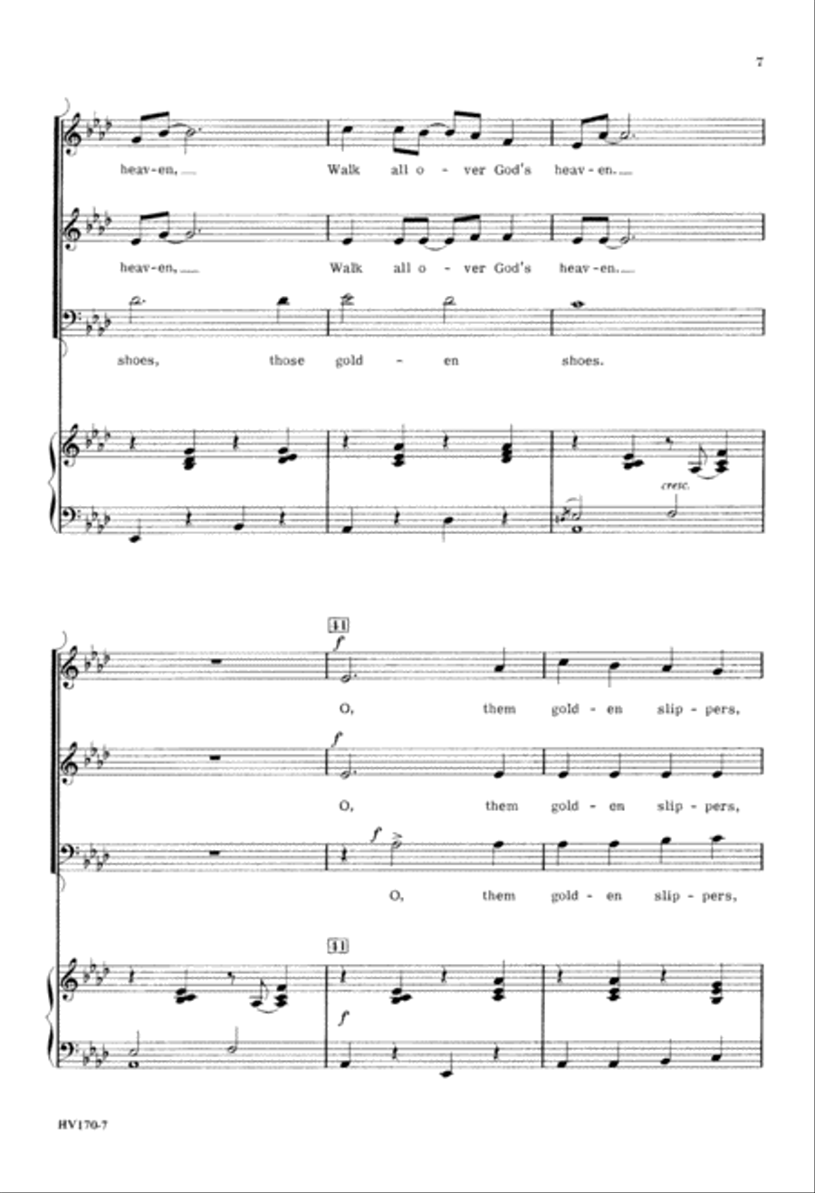 I Got a Robe (Digital Download) 3-Part scores gallery preview page 7