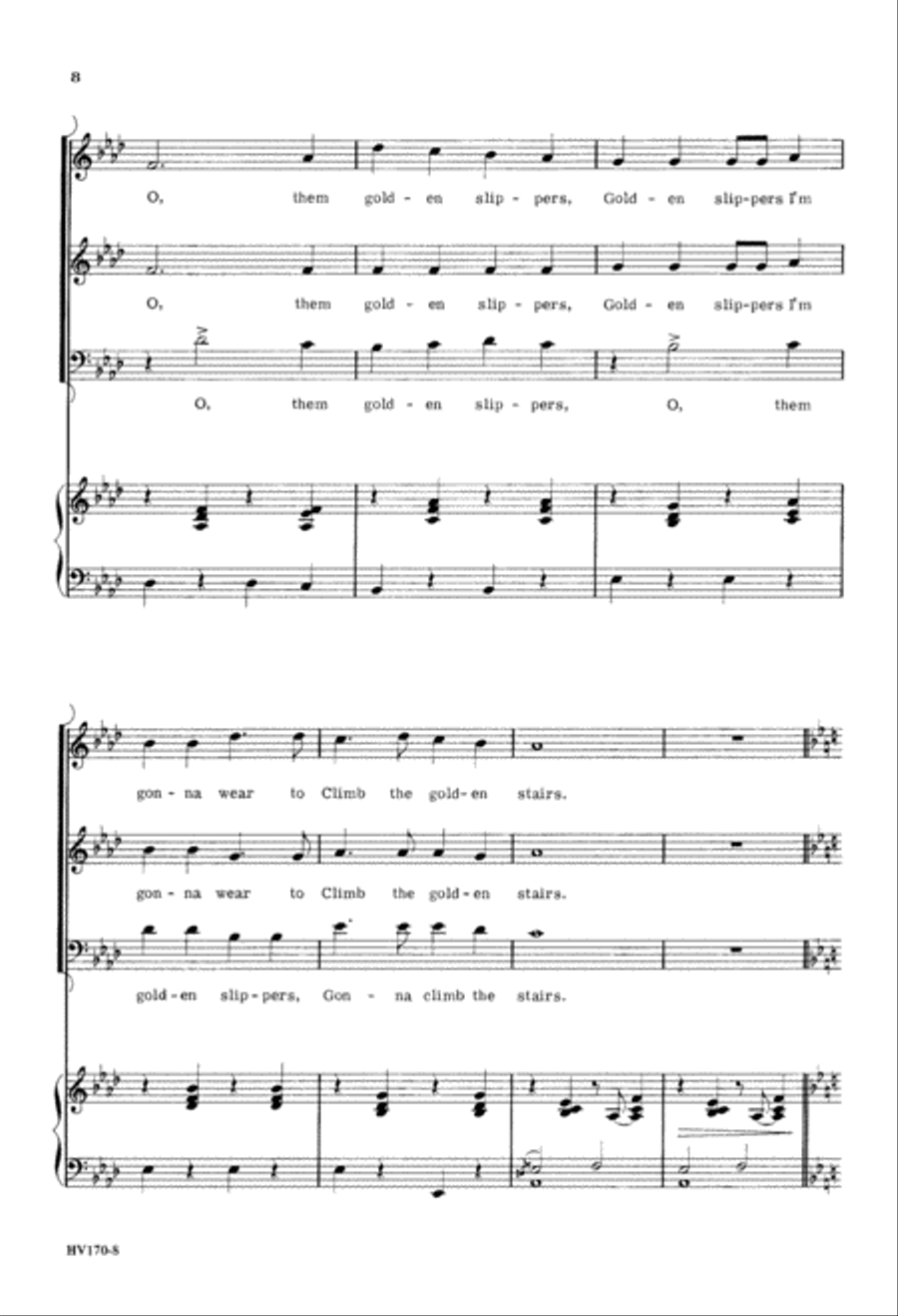 I Got a Robe (Digital Download) 3-Part scores gallery preview page 8